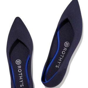 Rothy’s Maritime Navy The Point Sz 12